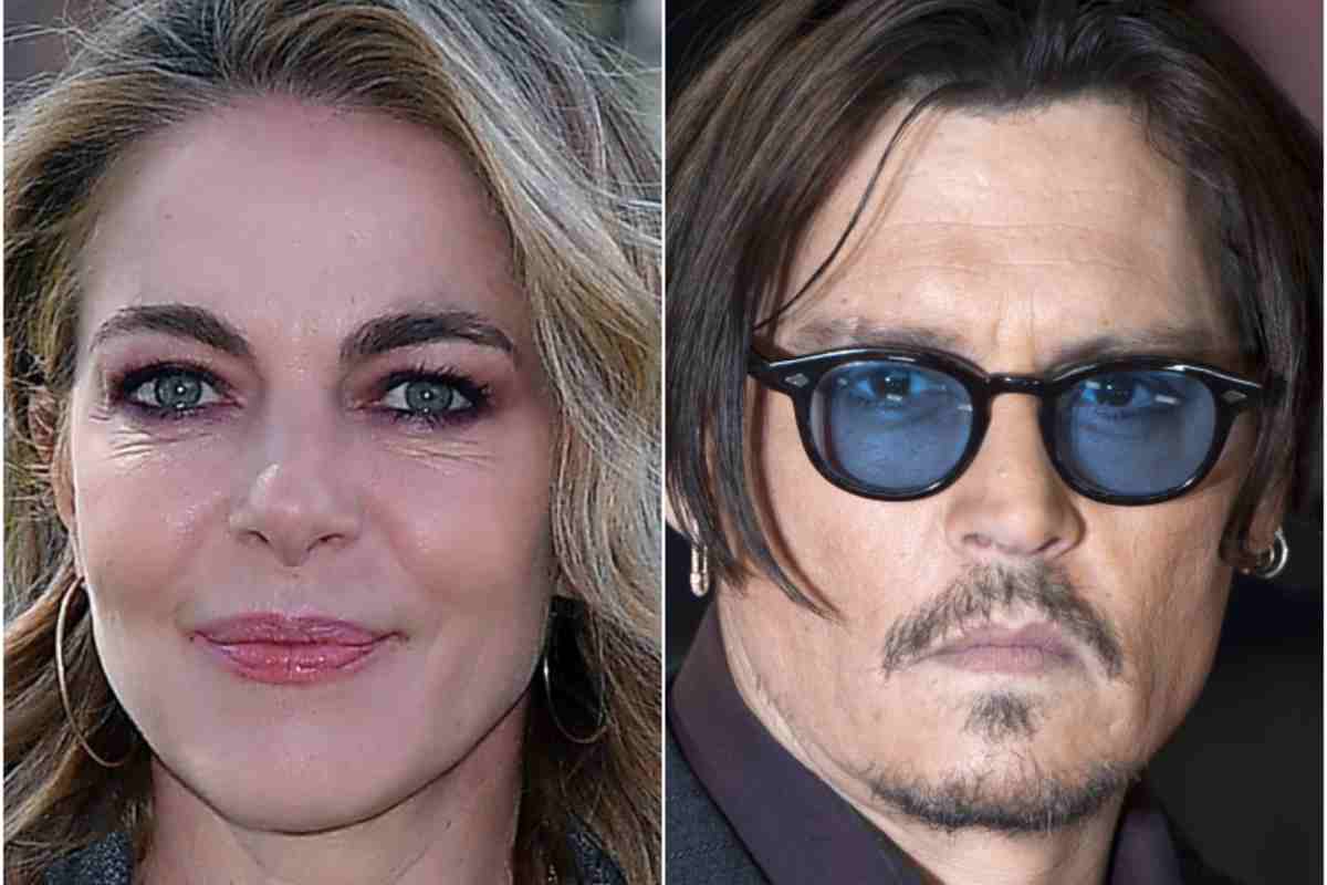 Claudia Gerini Johnny Depp