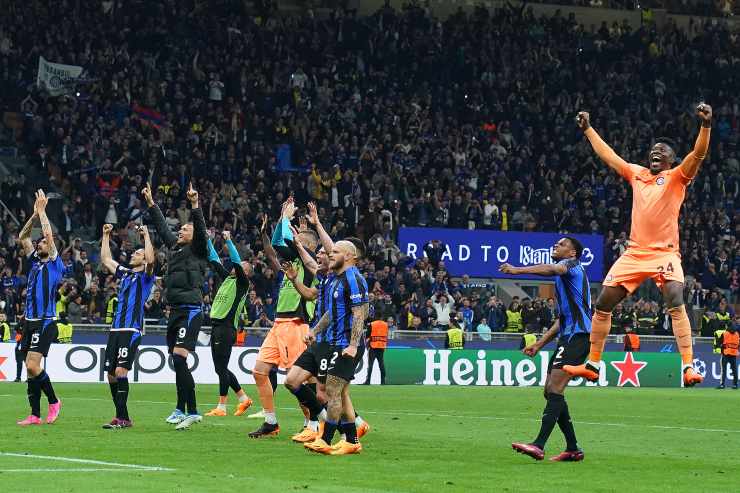 Materazzi e Sneijder fanno festa 