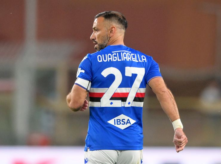 Quagliarella Sampdoria-Sassuolo