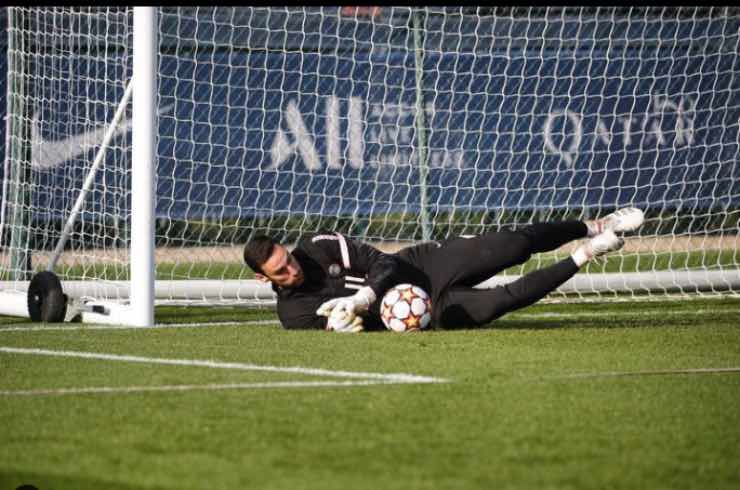 Il portiere Sergio Rico