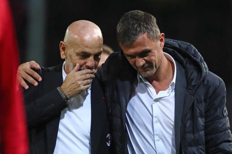 Pioli e Maldini