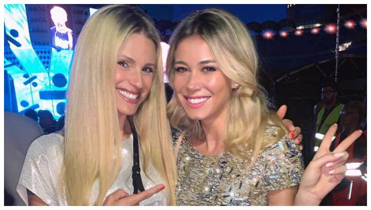 Hunziker e Diletta Leotta social 