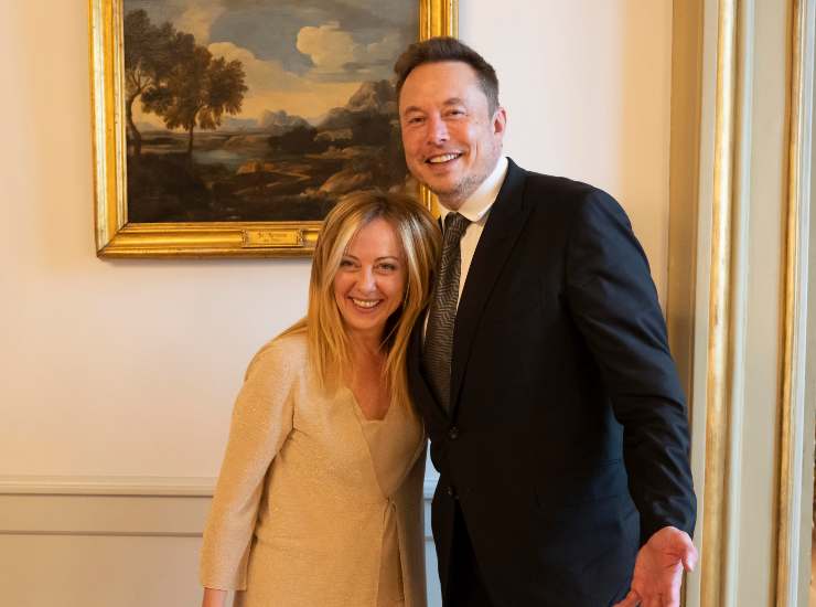 Incontro Meloni-Musk a Palazzo Chigi