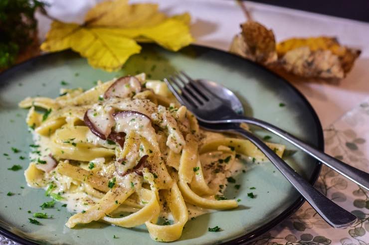 Tagliatelle funghi porcini