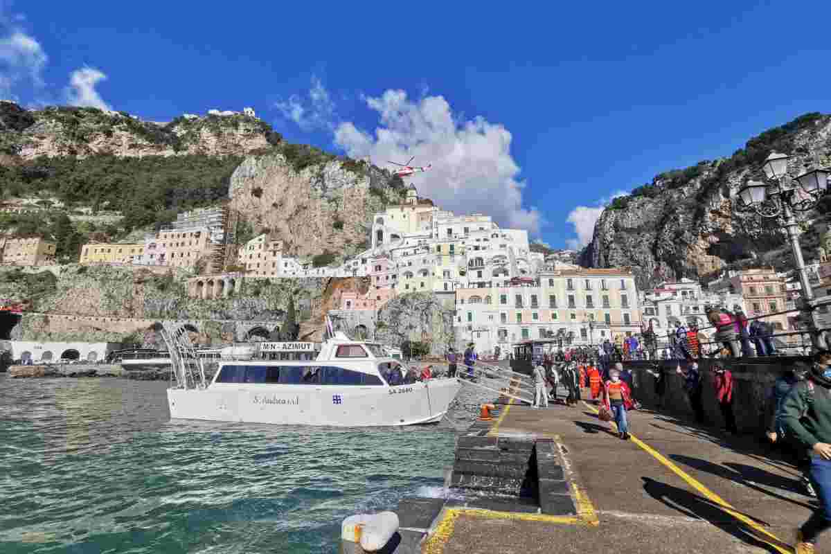 Tiktoker contro Amalfi