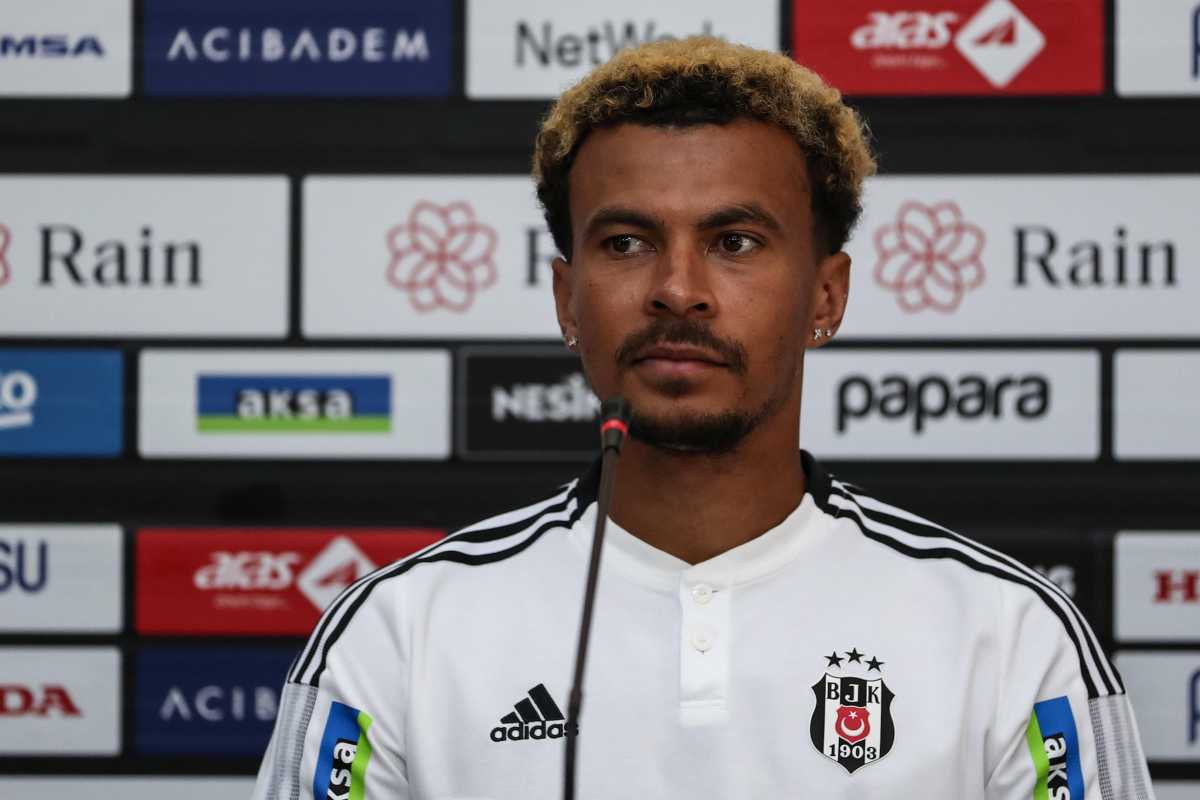 Dele Alli, nell'ultima stagione in prestito al Besiktas