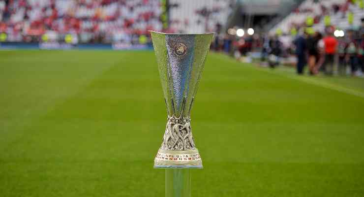 Il trofeo dell'Europa League 