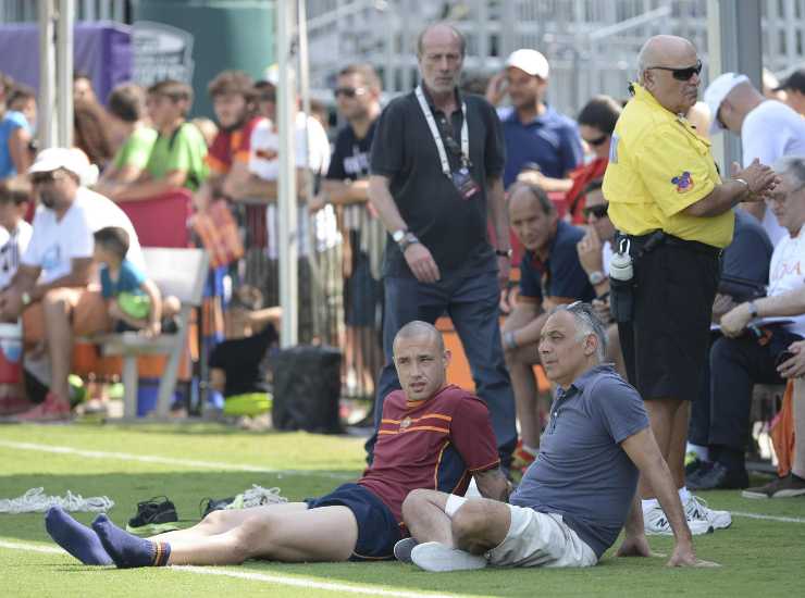 Sabatini Nainggolan scontro