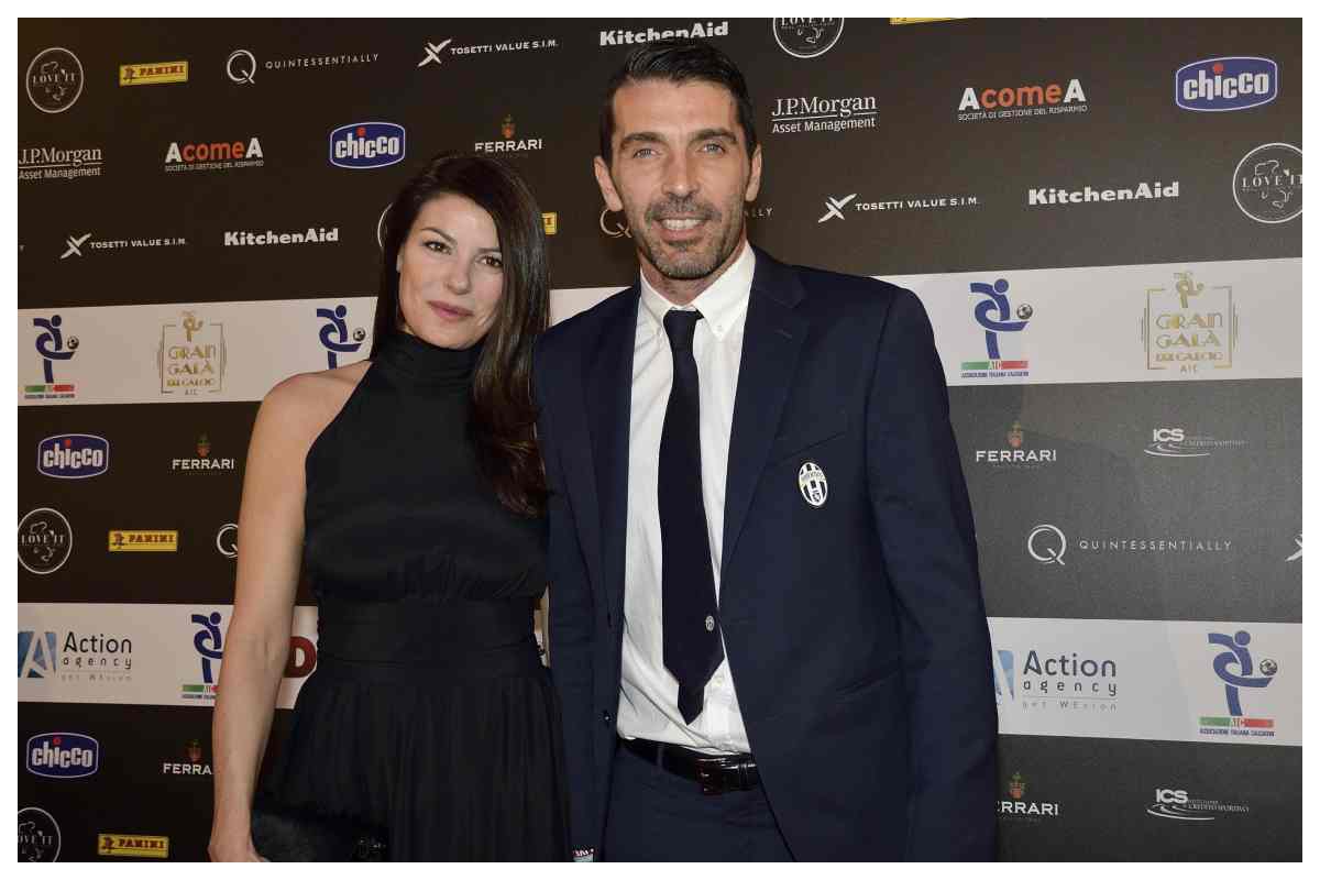 Buffon e D'Amico red carpet