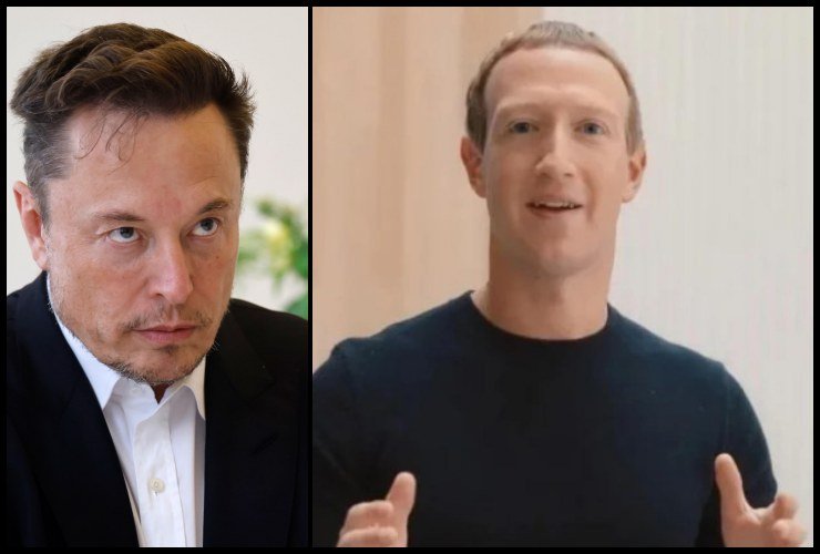 Elon Musk Mark Zuckerberg