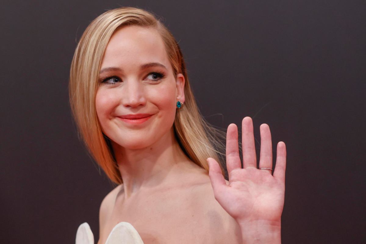 L'attrice Jennifer Lawrence