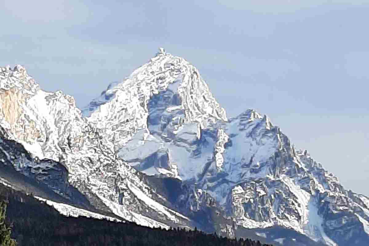 E' accaduto sulle Dolomiti