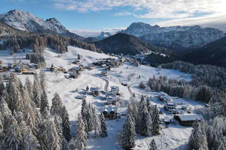 E' accaduto sulle Dolomiti