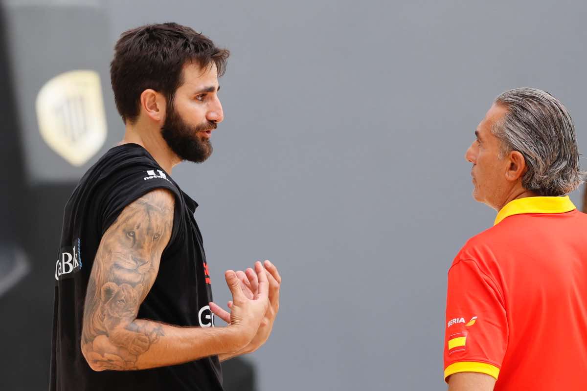 Ricky Rubio e Sergio Scariolo