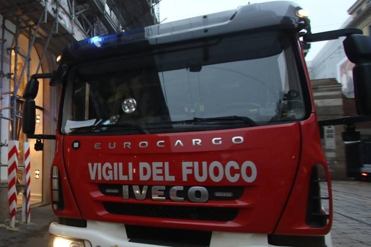 Incredibile salvataggio dei vigili del fuoco