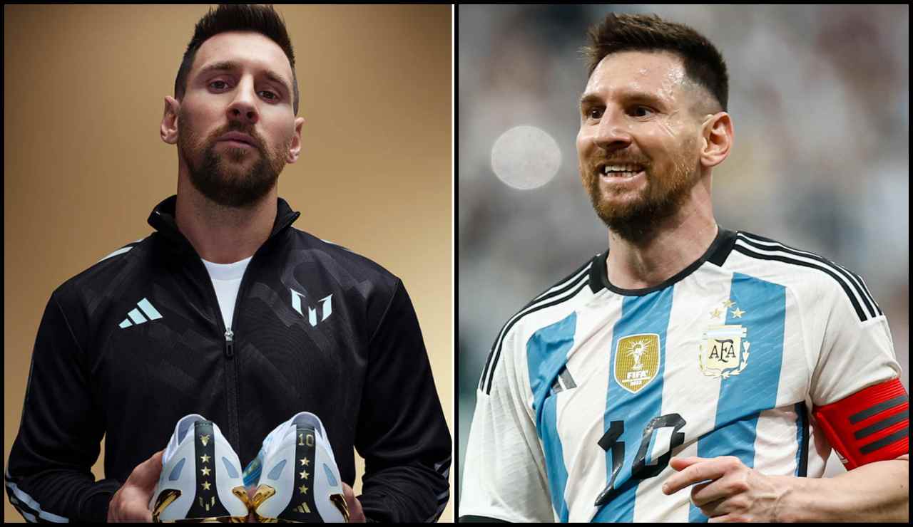 Leo Messi scarpini nuovi